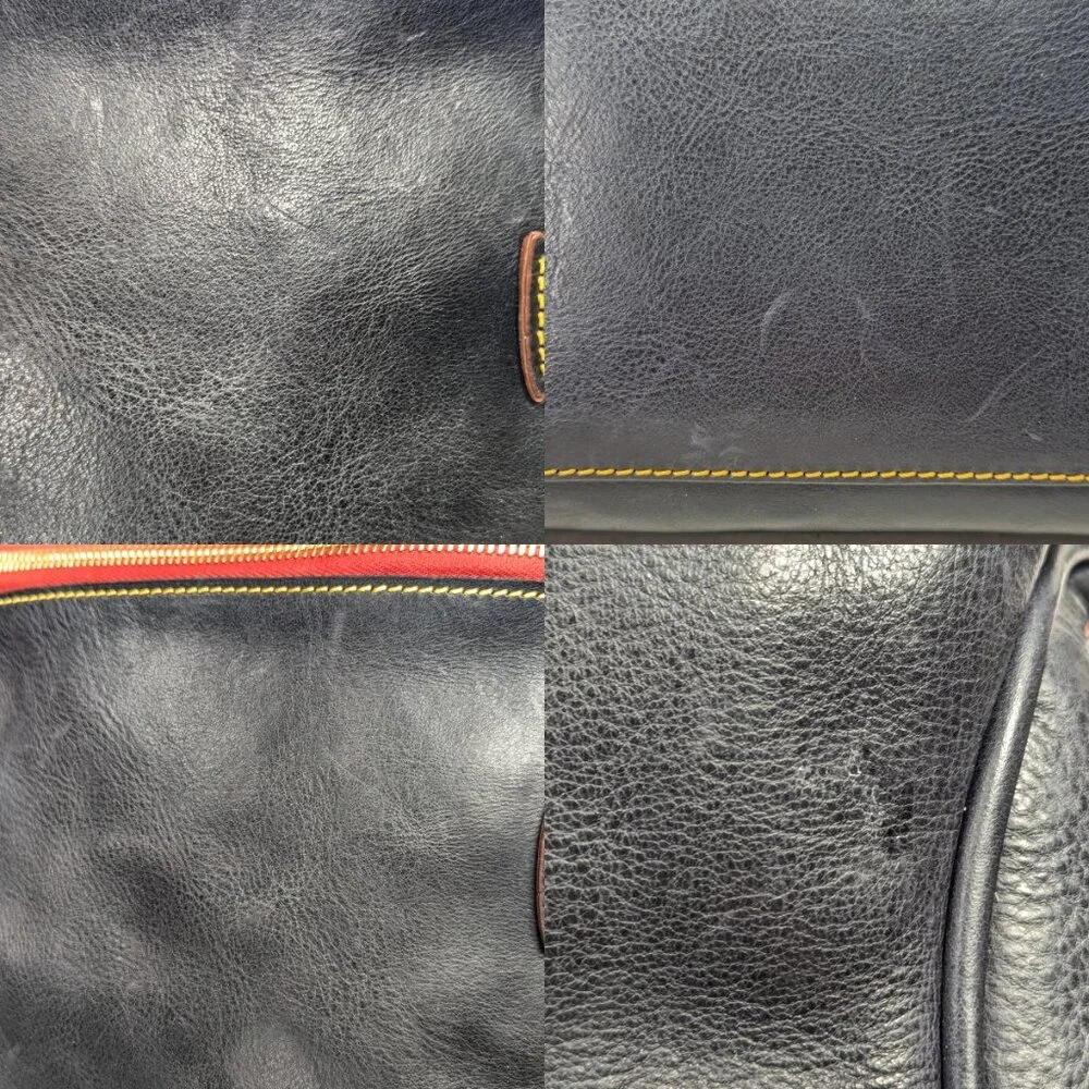 DOONEY & BOURKE USA Black Leather Florentine Hobo Satchel - Made in USA - NEW - Picture 11 of 16